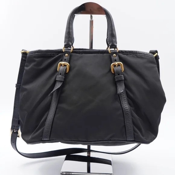 Prada 2 Way Tessuto Nylon and Leather